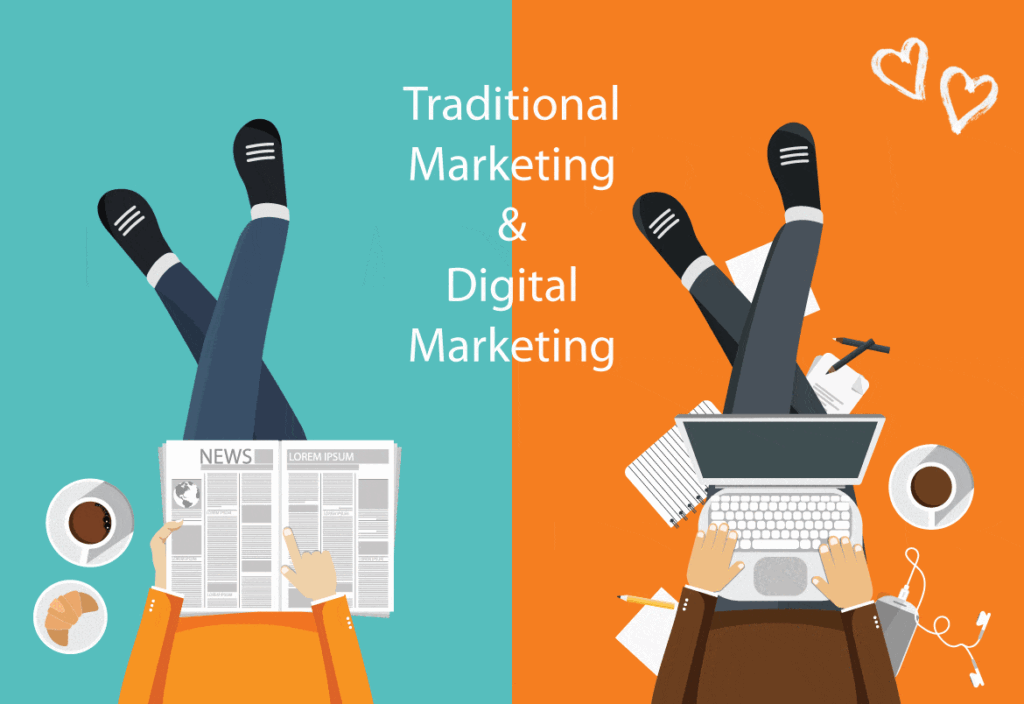 Dig marketing vs traditional marketing